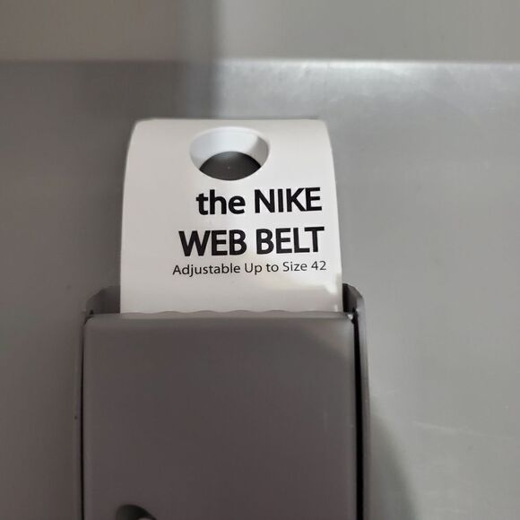 Nike Golf the Web Belt Gray Reversible Adjustable One Size New in Package - Picture 8 of 8